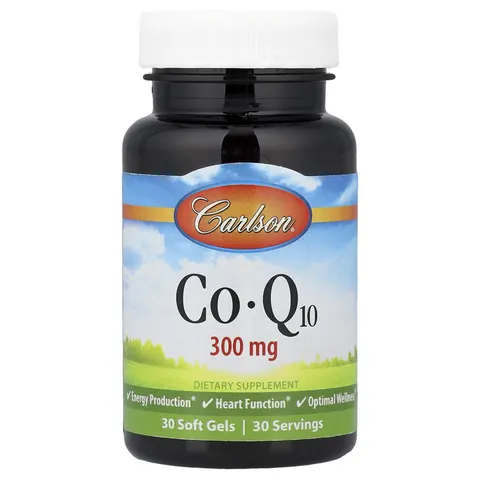 Carlson, CoQ10, 300 mg, 30 Soft Gels – image 1