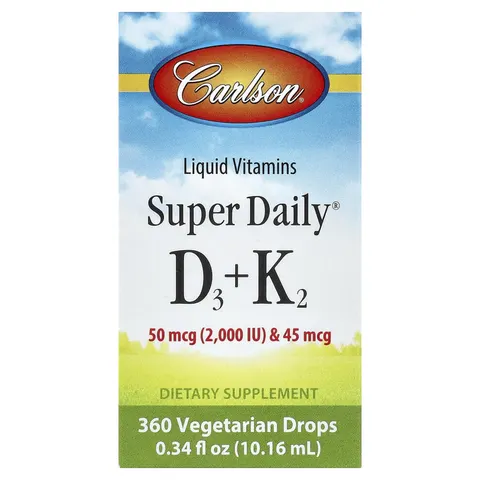 Super Daily D3 + K2, 2000 IU - 10 ml. – image 1