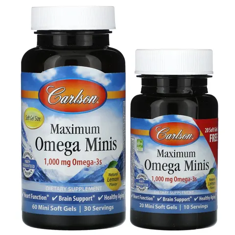 Maximum Omega Minis - 60 + 20 softgels – image 1