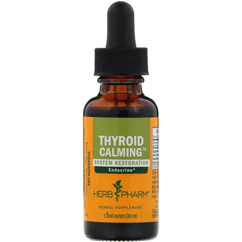 Herb Pharm, Thyroid Calming, 1 fl oz (30 ml) – image 1