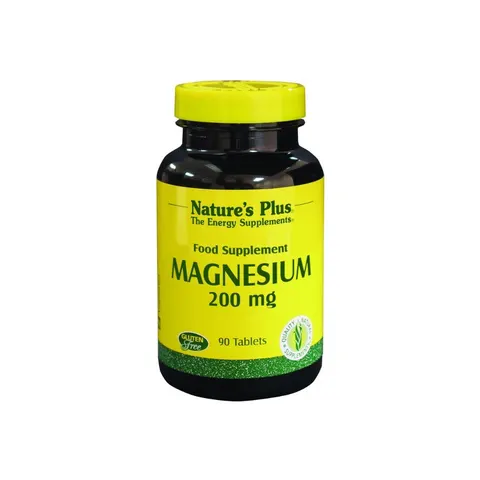 Natures Plus Magnesium 200mg 90 tablets – image 1
