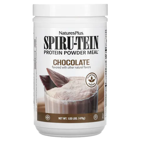 NaturesPlus Spiru-Tein Chocolate 476 gr 454 gr – imagen 1