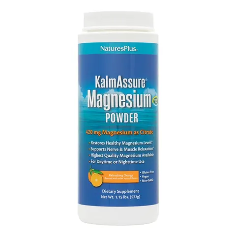 NaturesPlus Kalmassure Magnesio Polvo 504g – imagen 1