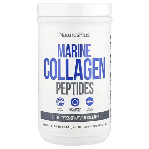 Natures Plus Marine Collagen Peptides 244 gr – imagen 1