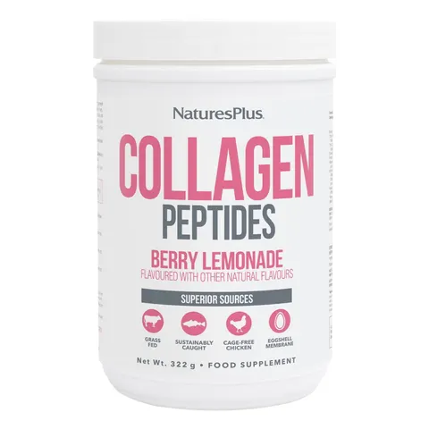 Nature's Plus Collagen Peptides Limonada de Bayas 322 gr – imagen 1