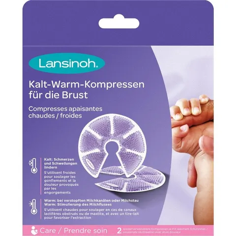 Lansi K/W Kompresse Brust – lila – Bild 1