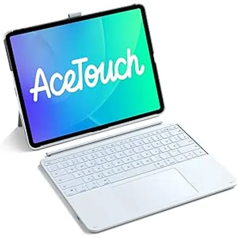 inateck Keyboard Ace Touch iPad 13" Compatible QWERTZ blue – Bild 1