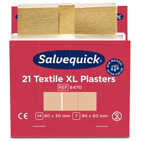 CEDERROTH Salvequick Nachf.6x21Pfl.Textil extra groß – Bild 1