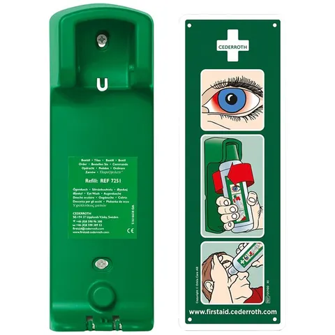 Oogdouche Cederroth 500ml wandhouder – afbeelding 1