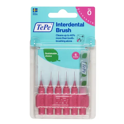 Tepe Interdentalbürste 0,4mm pink – Bild 1