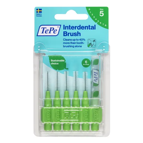 Tepe Interdentalbürste 0,8mm grün – Bild 1