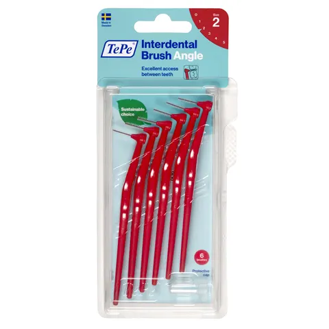 Tepe Angle Interdentalbürste 0,5mm rot – Bild 1