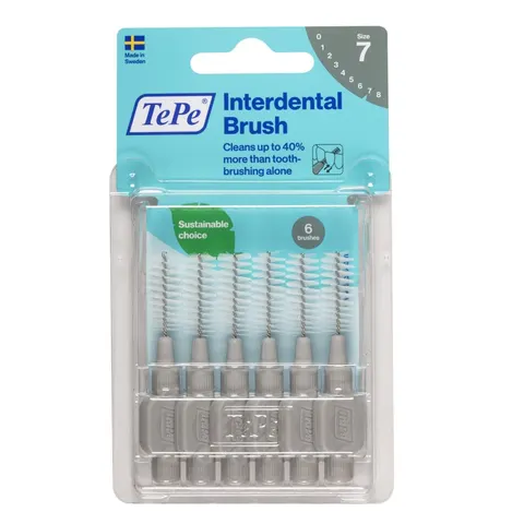 Tepe Interdentalbürste 1,3mm grau – Bild 1
