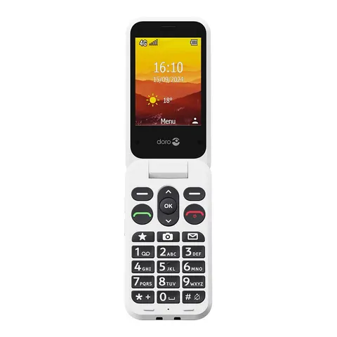 Doro Leva L20 Eenvoudige Senioren Klaptelefoon – 087579 – afbeelding 1