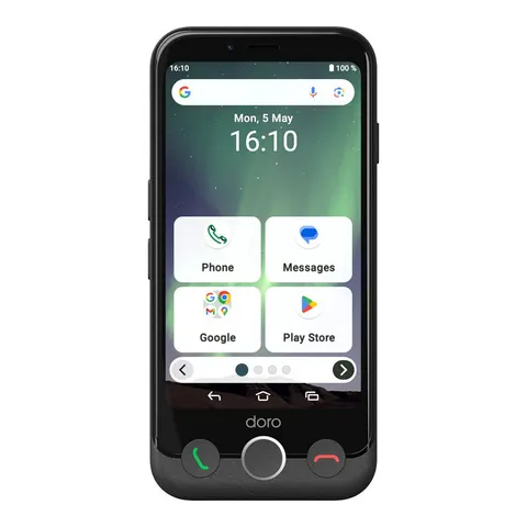 SIM Free Doro Aurora A10 64GB Mobile Phone - Graphite – image 1