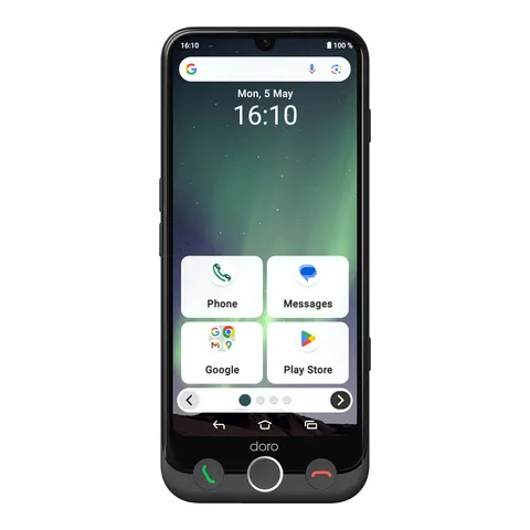 SIM Free Doro Aurora A30 128GB Mobile Phone - Graphite – image 1