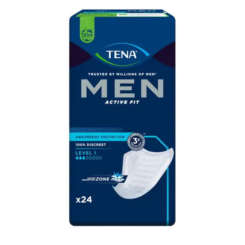 Tena Men Active Fit Level 1 Inkontinenz Einlagen – 426366 – Bild 1