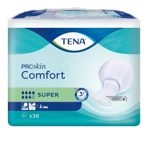 Tena Comfort Super Pannolini Colore Verde 40 pezzi – immagine 1