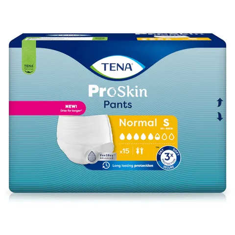 Tena Pants Normal S bei Inkontinenz 15 St Binden – Bild 1