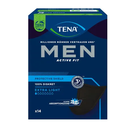 Tena Men Active Fit Extra Light Inkontinenz Einlagen – Bild 1
