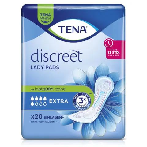 Tena Lady Discreet Inkontinenz Einlagen extra 12x20 St – Bild 1