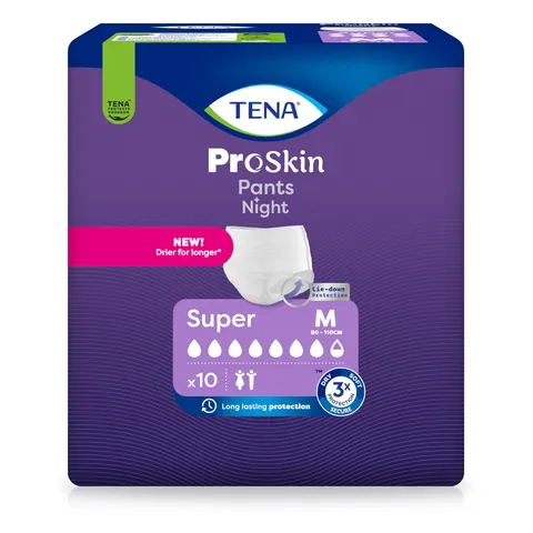 TENA Pants Night Super M bei Inkontinenz 10 St – Bild 1