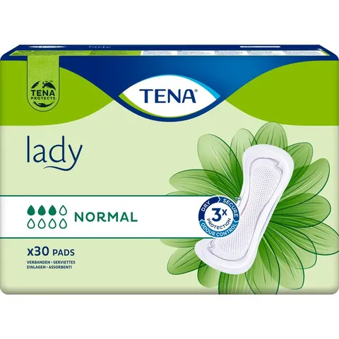 TENA Lady Normal Inkontinenz Einlagen 6X30 St – Bild 1