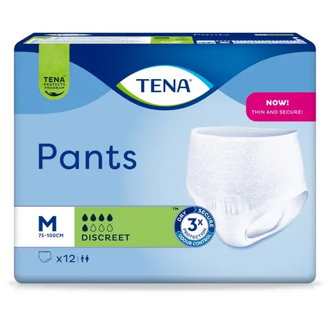 Tena Pants Discreet Medium - 6 paquets de 12 protections – image 1
