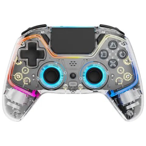 Deltaco Gaming GAM-169-T - Draadloze Controller - RGB - PS4/PC/Android/iOS – afbeelding 1