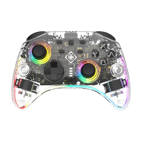 Deltaco Gaming Draadloze Controller - Hall Effect - Vibratie - Bewegingssensor - RGB - voor Switch 2 – afbeelding 1