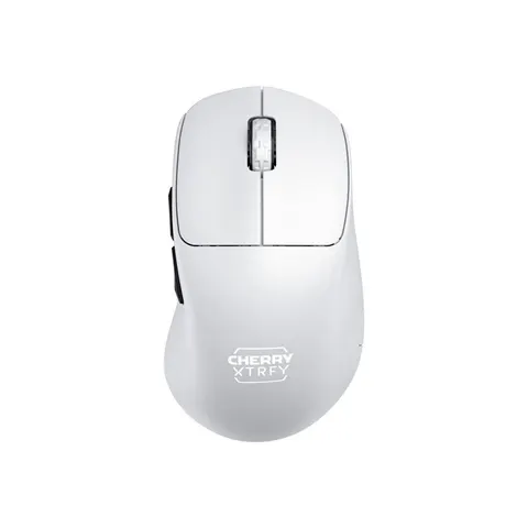 CHERRY XTRFY M64 Pro Wireless Maus RGB weiß – Bild 1