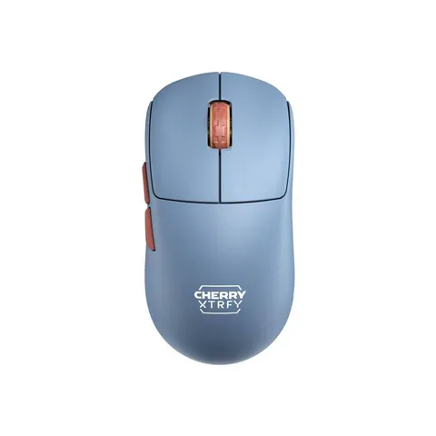 CHERRY XTRFY M68 Wireless Maus RGB blau – Bild 1