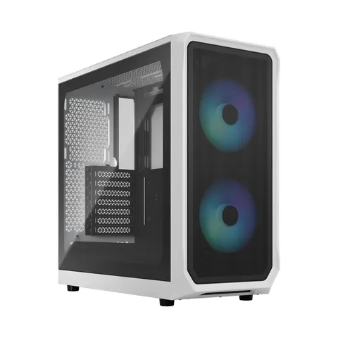 Fractal Design Torre ATX Focus 2 White RGB – imagen 1
