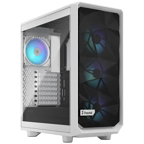 Fractal Design Meshify 2 Compact RGB White – image 1