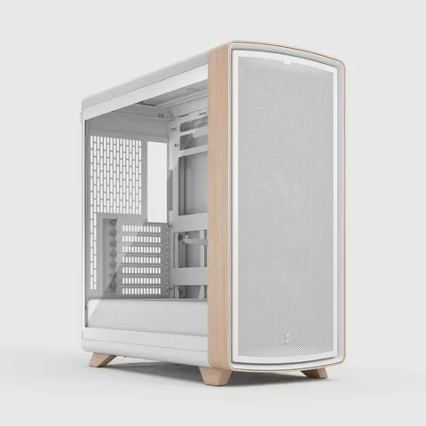 Fractal Design Torre E-ATX Summit Chalk White TG Clear Tint – imagen 1