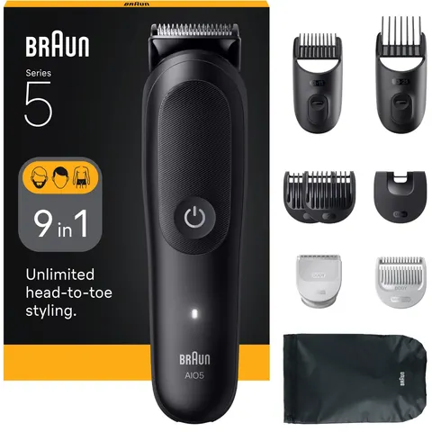 Braun Rasoio Aio 5540-nero – immagine 1