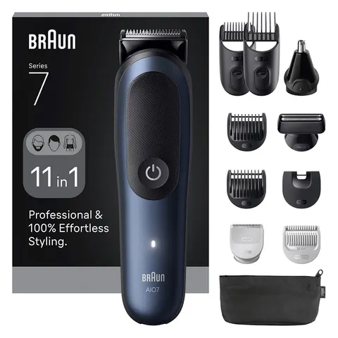 Braun Rasoio Aio 7540-blu – immagine 1
