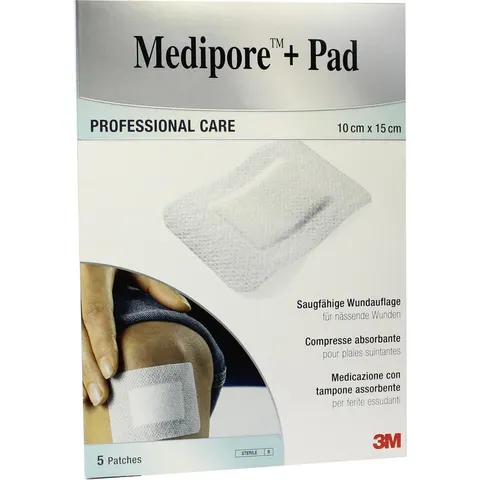 Medipore + Pad 3m 10x15cm 3569np Pflaster – Bild 1