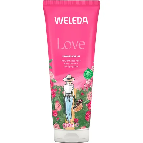 Weleda Love Shower Cream Rose 200 ml – zdjęcie 1