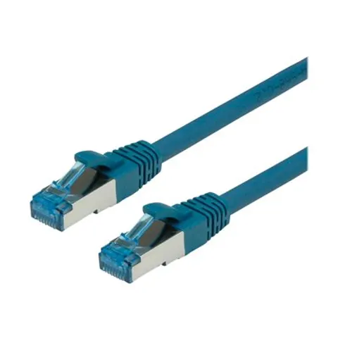 VALUE 21991955 - Cable de interconexiones Cat.6a S/FTP PIMF azul 5m – imagen 1