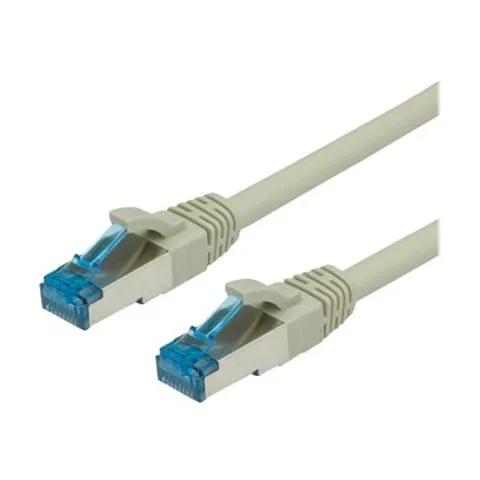 VALUE 21990865 - Cable de interconexiones Cat.6a S/FTP PIMF gris 5m – imagen 1