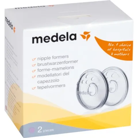 Medela Brustwarzenformer, 2 Stück – transparent – Bild 1