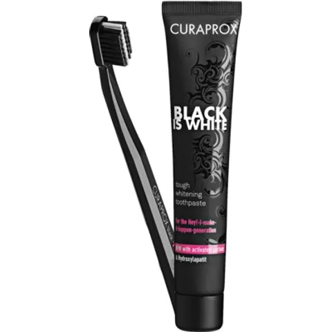 Curaprox Black is White Zahnpflegeset – Bild 1