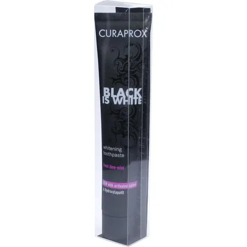 Curaprox Black is White Kohlezahnpasta – Bild 1