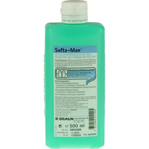 Softa Man Händedesinfektion Spenderflasche – Bild 1