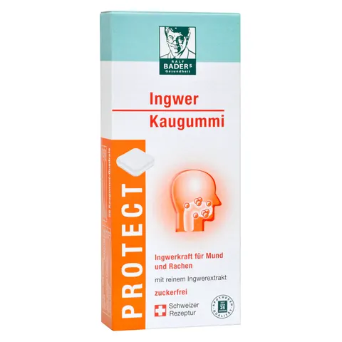 Baders Protect Gum Ingwer – Bild 1