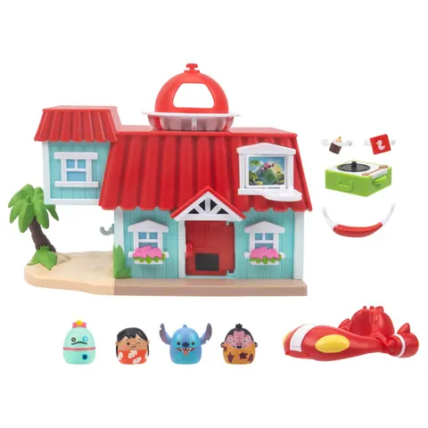 Squish-a-longs Disney Stitch Figures Playset – image 1