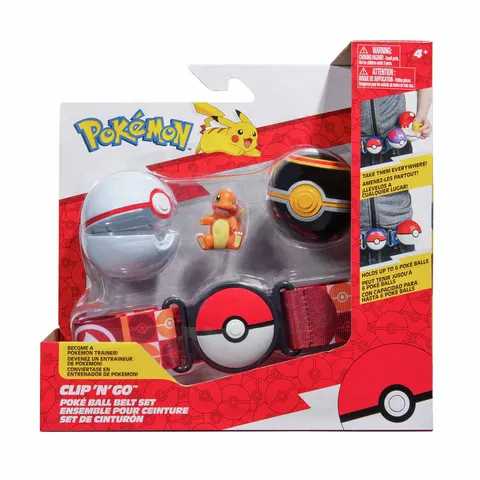 Pokémon Charmander Clip 'N' Go Belt Set – image 1