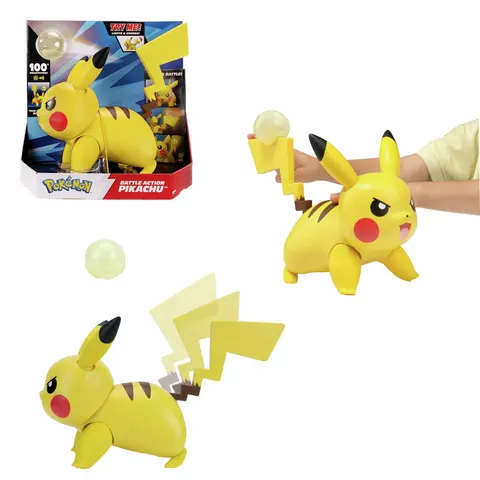 Pokémon Battle Action Pikachu 12 inches Interactive Figure – image 1