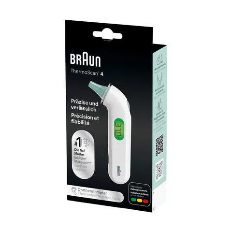 Braun Termometro Thermoscan 4 Irt3515 – imagen 1